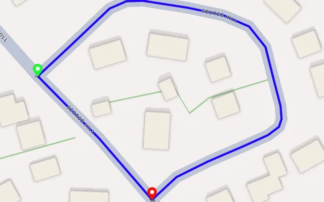 Map of George Hill